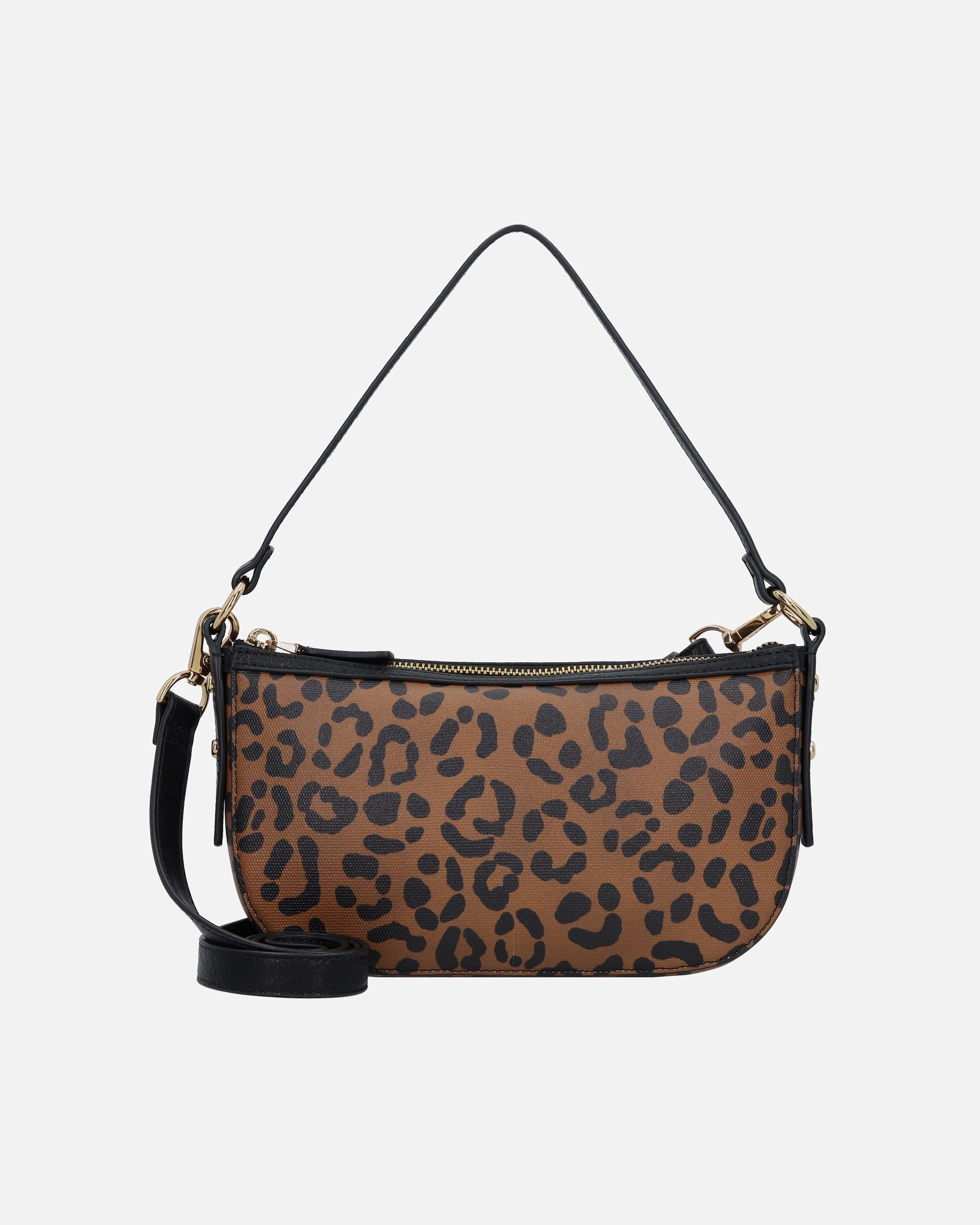 Handtasche für Weiblich Fossil Jolie Schultertasche black-leopard