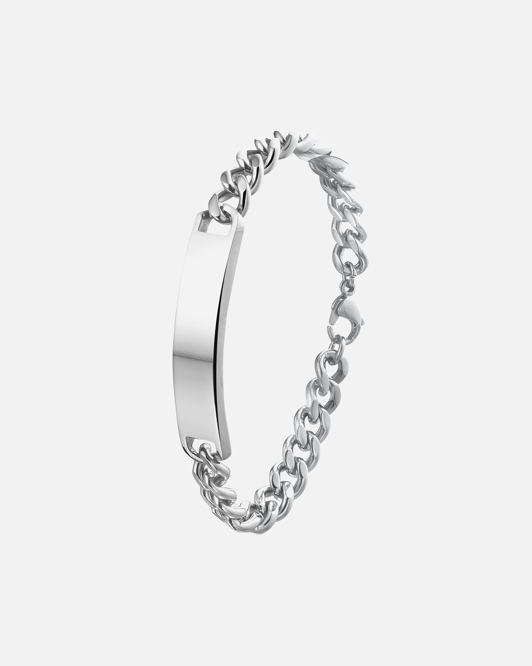 Armband für Weiblich Lucardi Armband Stahl - silbern Armband Stahl - silbern