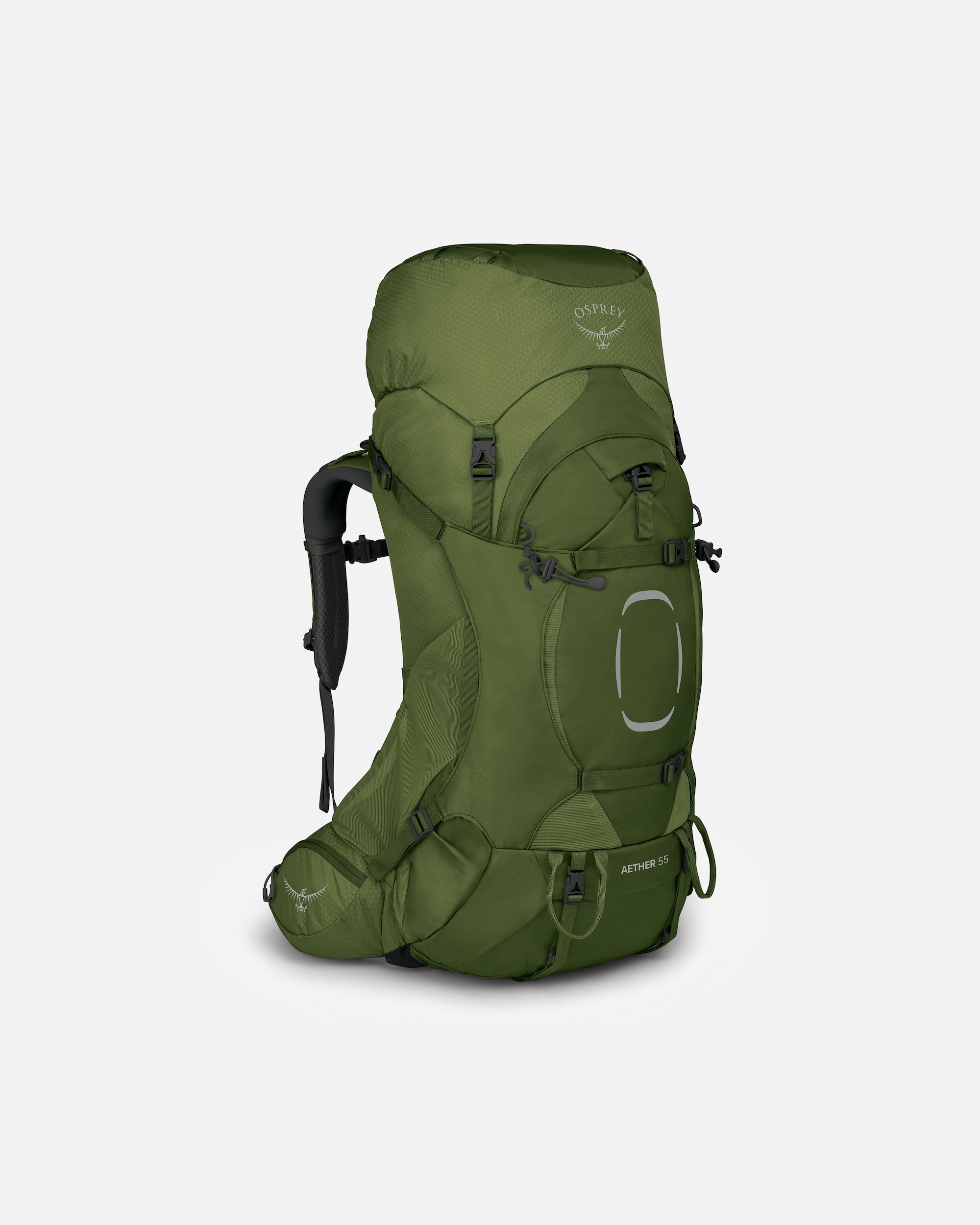 Rucksack für Männlich Osprey Aether Rucksack garlic mustard green