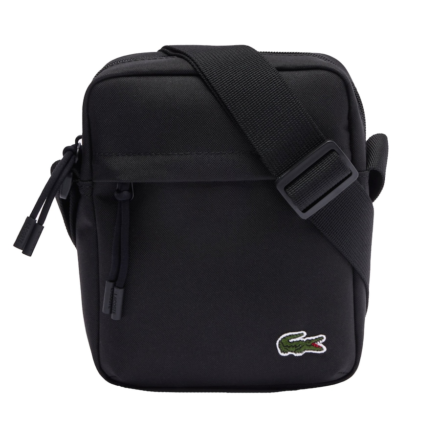 Lacoste Umhängetasche 'NEOCROC CROSSOVER BAG' Schwarz