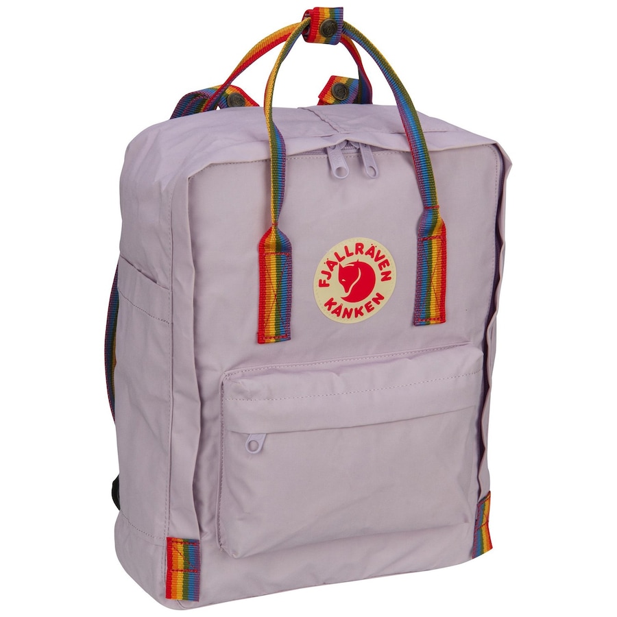 Fjällräven Rucksack Kanken Rainbow Pastel Lavender/Rainbow Pattern Violett