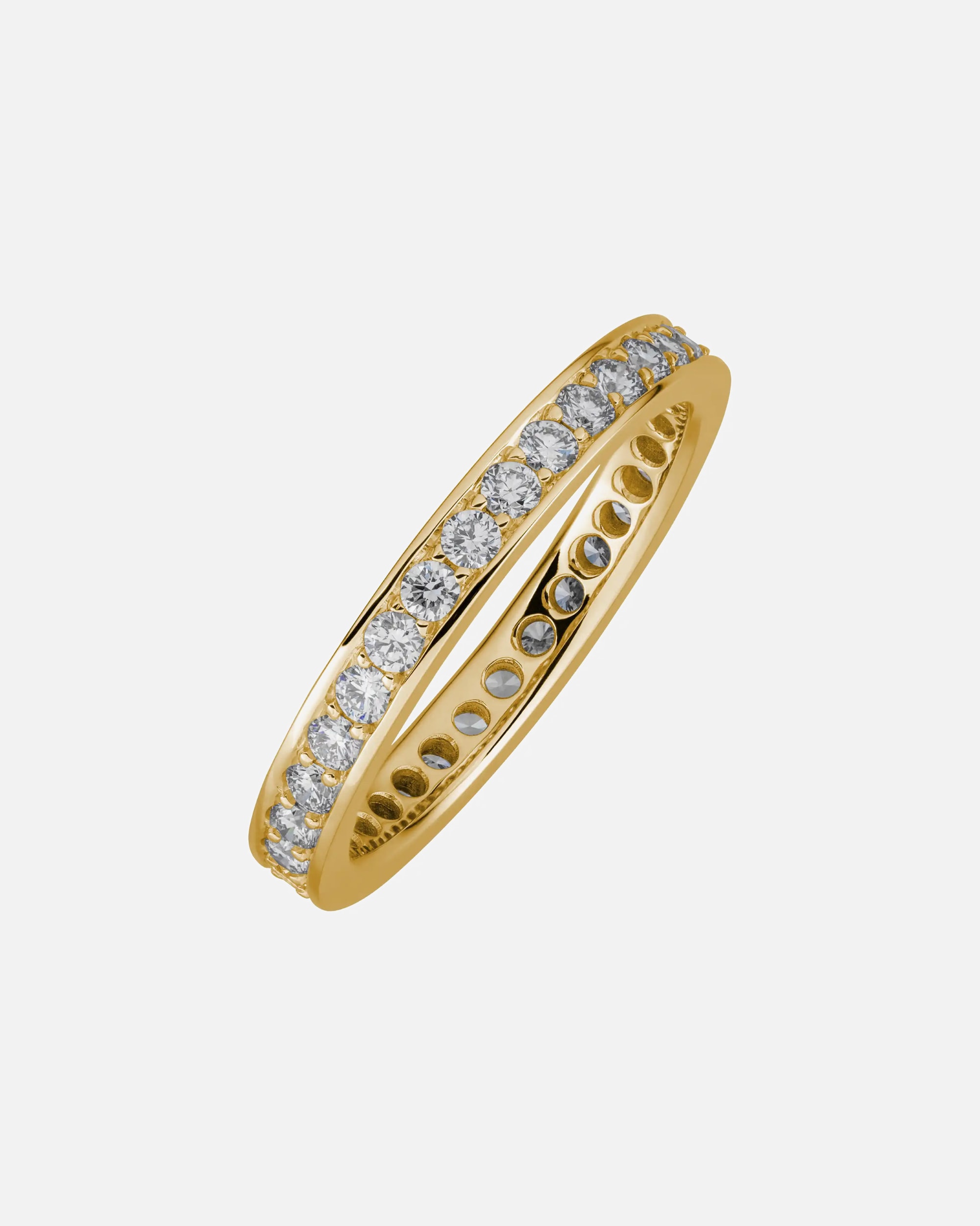 Ring für Weiblich Lyomi Default Brand Line Ring 585/- Gold Diamant Lab Grown weiß 0,90ct. 052 (16,6)