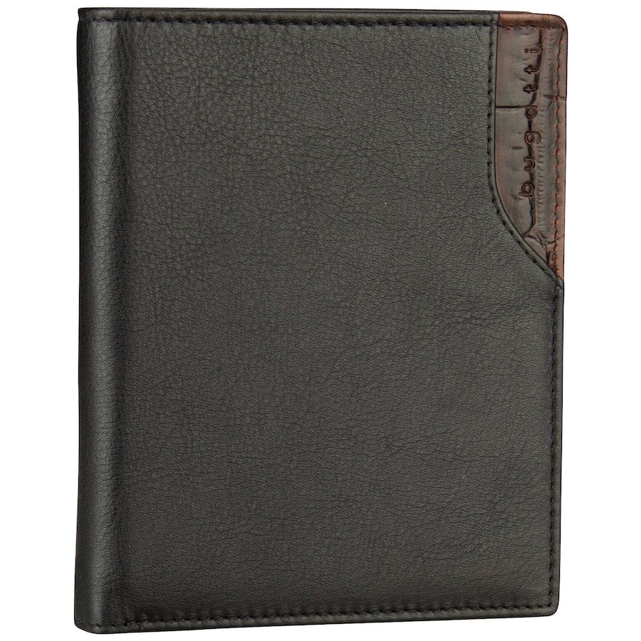 Bugatti Geldbörse Corso DeLuxe Hochformat Schwarz