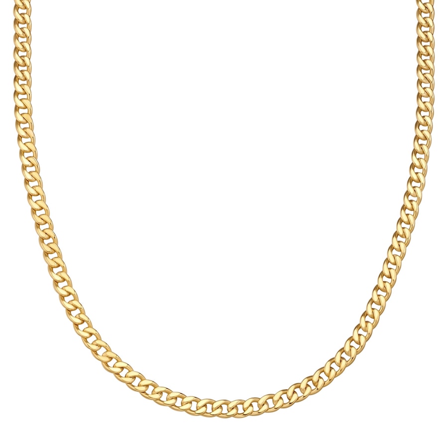 Glanzstücke München Halskette aus Sterling Silber in gelbgold 42,0 cm Damen