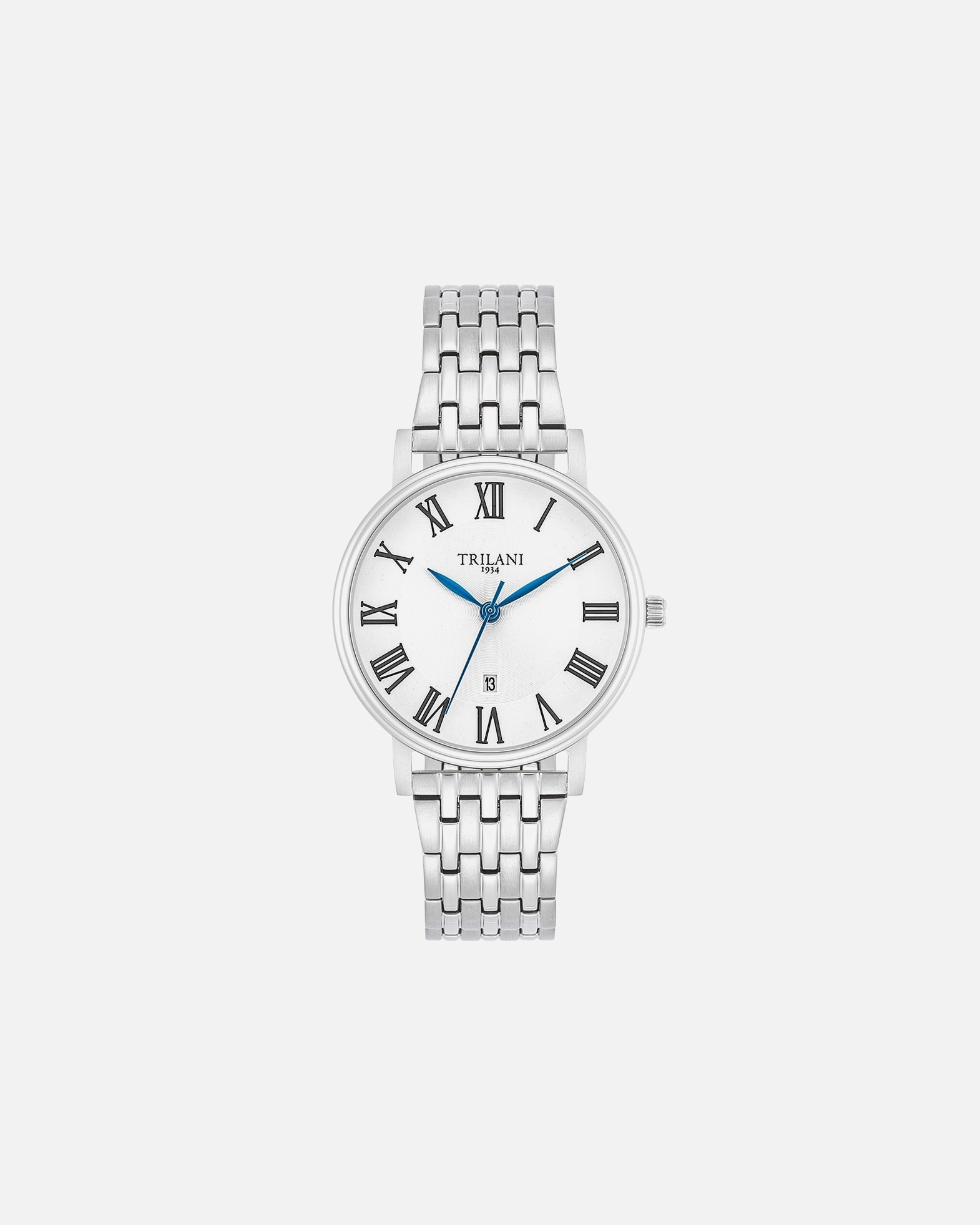 Uhr für Weiblich Trilani Quarzuhr in Silber Edelstahl in Silber 32,0 mm