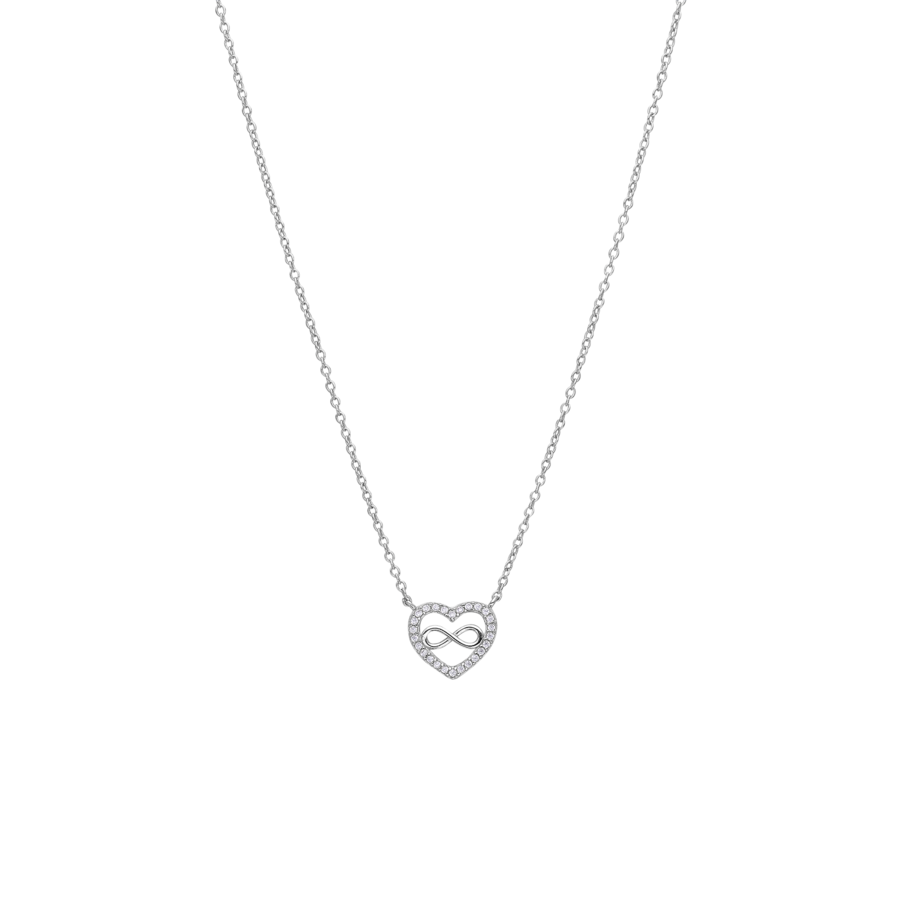 Lucardi Halskette 925 Silber - 45.0 Damen