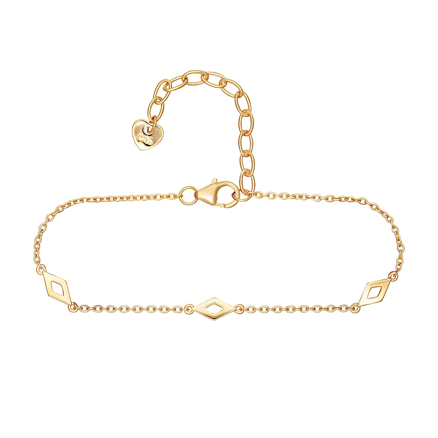 caï Armband 925/- Sterling Silber 19,0cm Weiss Damen