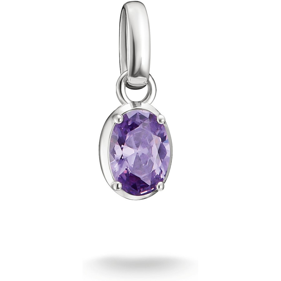 Thomas Sabo Charm Silber violett Damen