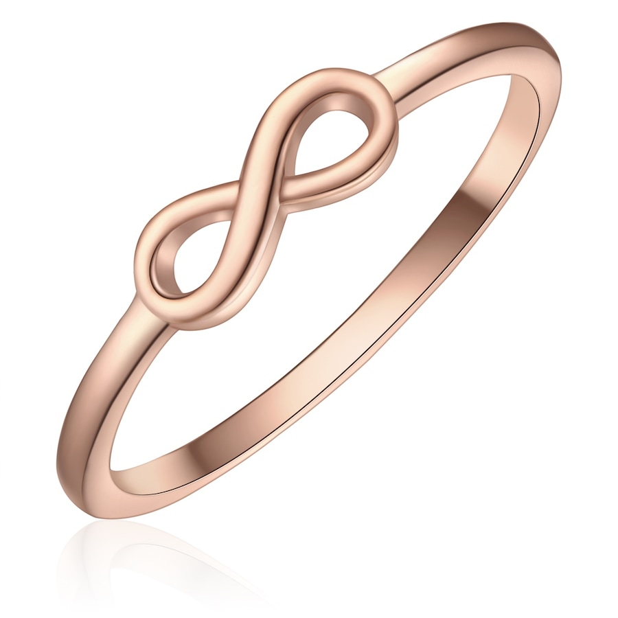 Glanzstücke München Ring Infinity aus Sterling Silber in roségold 50 Damen