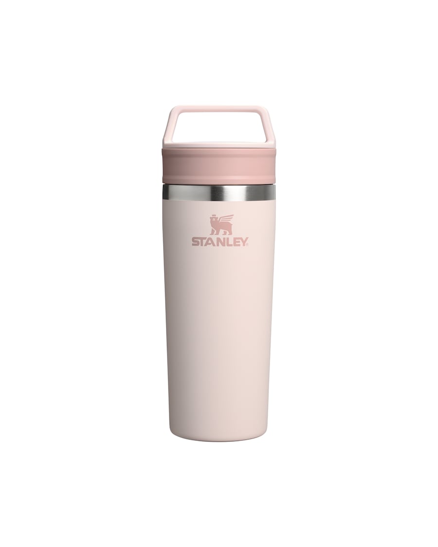 Stanley 1913 Thermobecher - 0,47L CAFÉ TO-GO TRAVEL MUG Rose Quartz Weiss