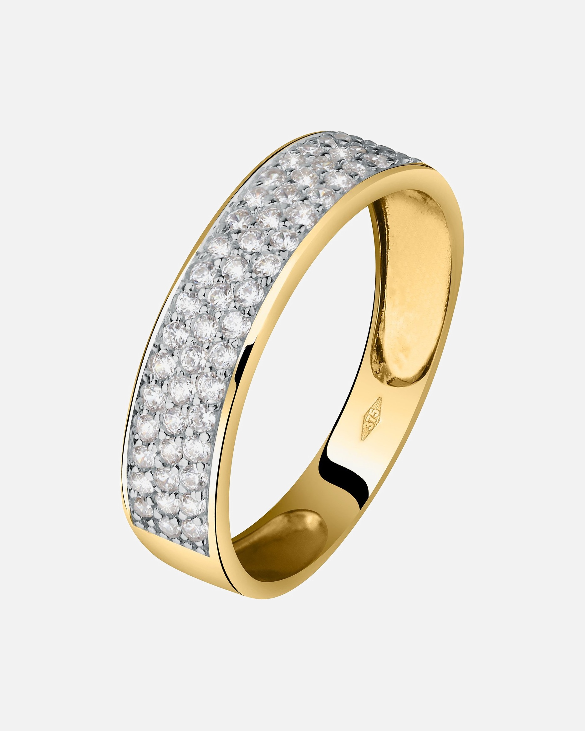 Ring für Weiblich CHRIST Damenring 375er Gelbgold 58