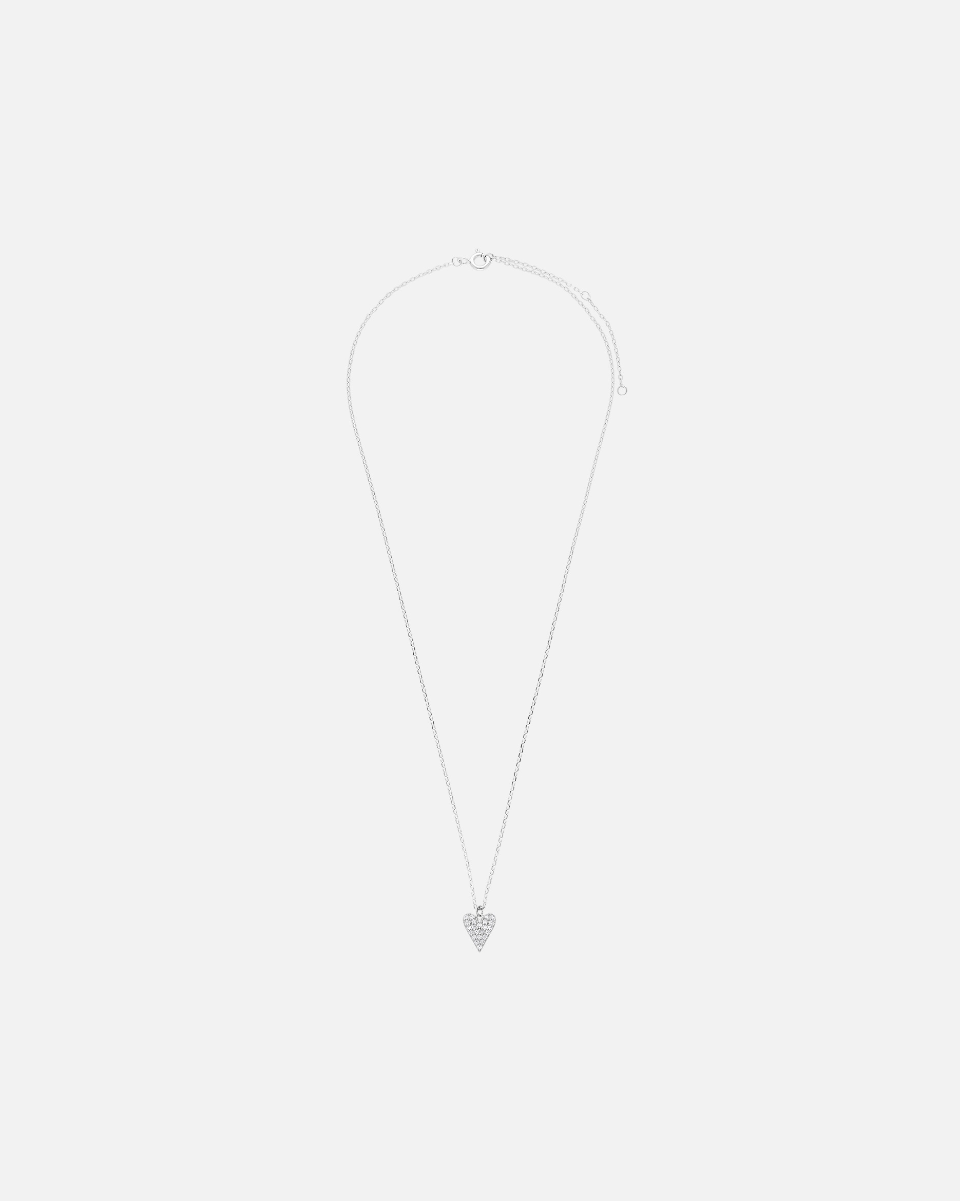 Halskette für Weiblich Lucardi Halskette - 925 Silber Halskette - 925 Silber
