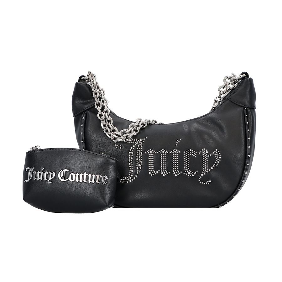 Juicy Couture Kimberly Schultertasche black-nickel brushed Schwarz Damen