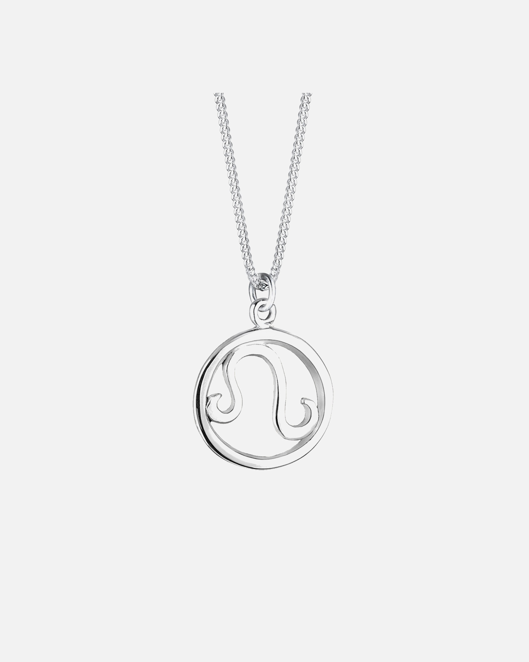 Halskette für Weiblich Elli Sternzeichen Löwe 925 Sterling Silber vergoldet 45