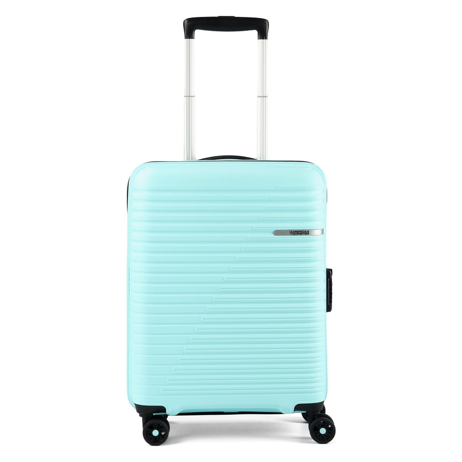 American Tourister Liftoff 4 Rollen Kabinentrolley 55 cm mit Dehnfalte summer blue Petrol Herren