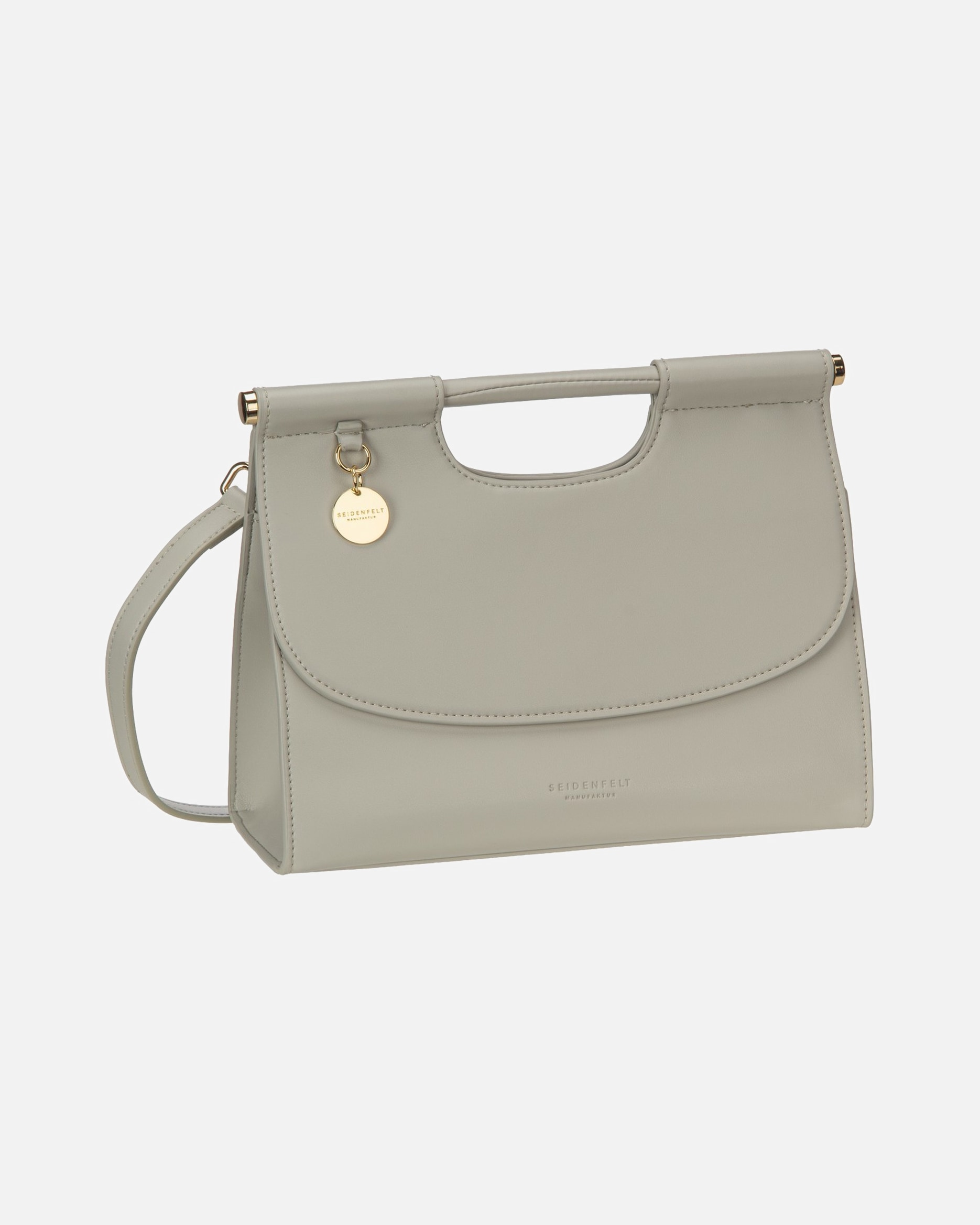 Handtasche für Unisex Seidenfelt Handtasche Ryd Top Handle Light Grey