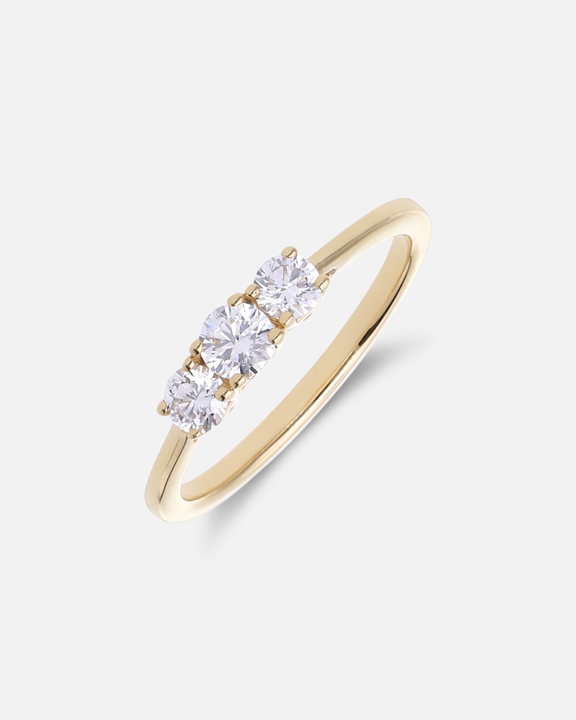 Ring für Weiblich Lucardi Ring 585 Gold 53mm