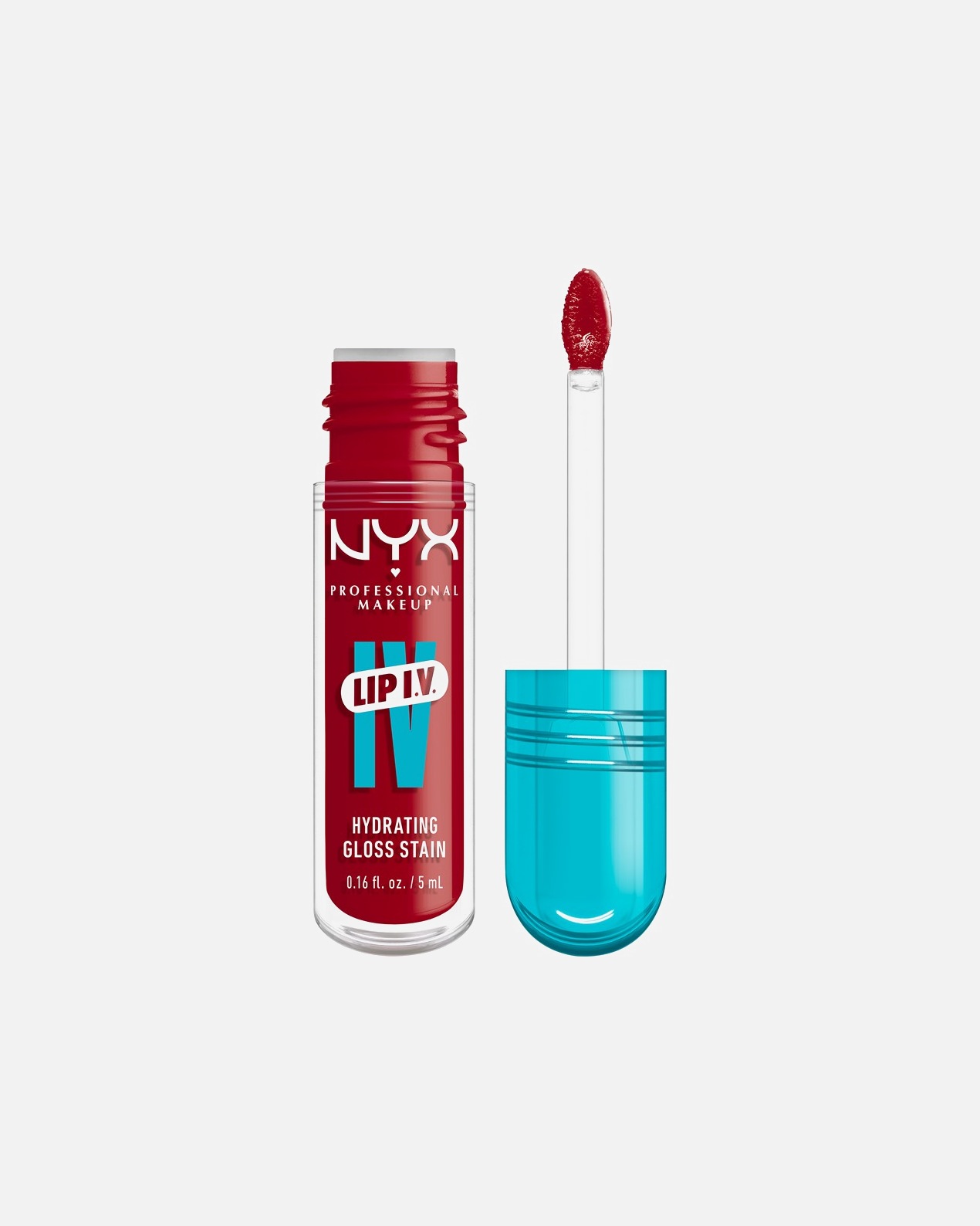 Lipgloss für Weiblich NYX Professional Makeup Default Brand Line LIP IV Hydrating Gloss Serum Lippgloss 22 Cherry Drenched