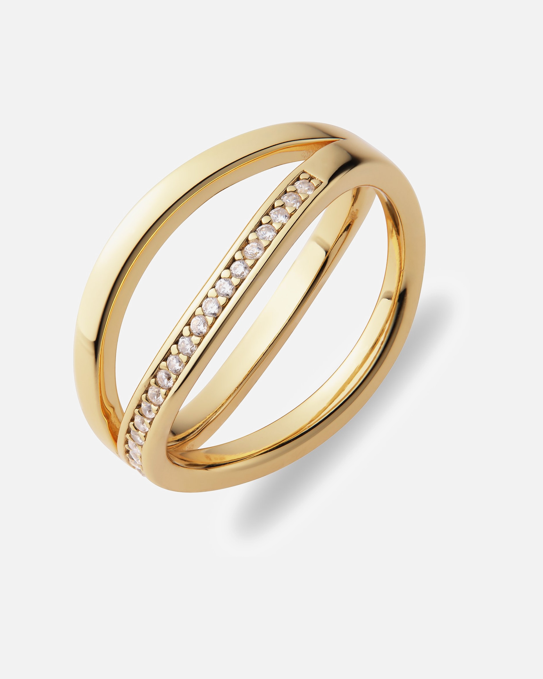 Ring für Weiblich Jette Damenring 925er Silber, recycelt 51