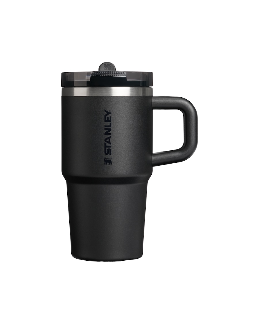 Stanley 1913 Thermobecher - 0,59L QUENCHER PROTOUR FLIP STRAW TUMBLER Black 2.0 Schwarz