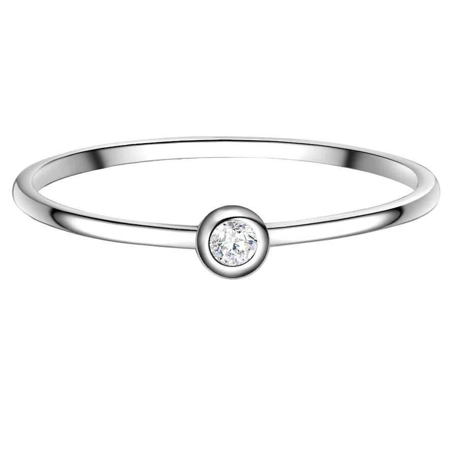 Glanzstücke München Ring Sterling Silber Zirkonia in 50 Damen