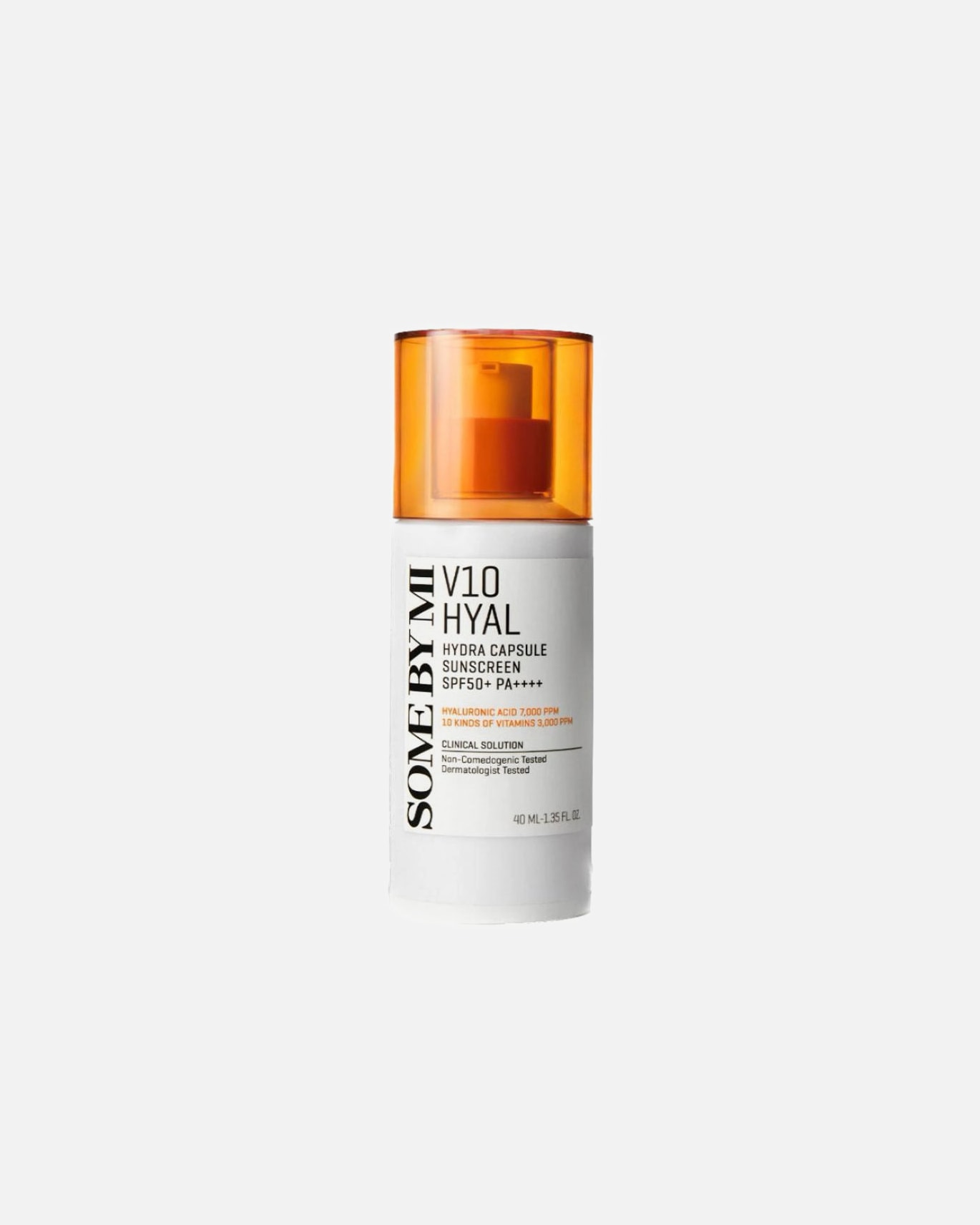 Sonnencreme für Unisex SOME BY MI V10 Hyal Hydra capsule Sunscreen SPF50+ PA 40 ml