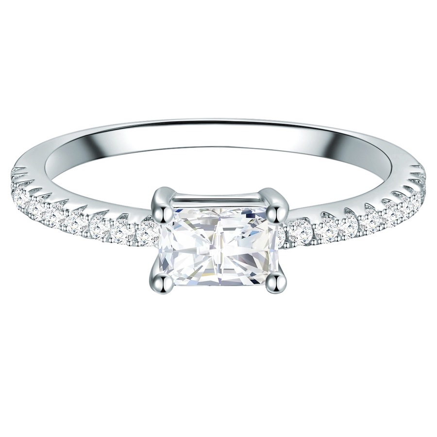 Trilani Ring Sterling Silber Zirkonia in 60 Damen