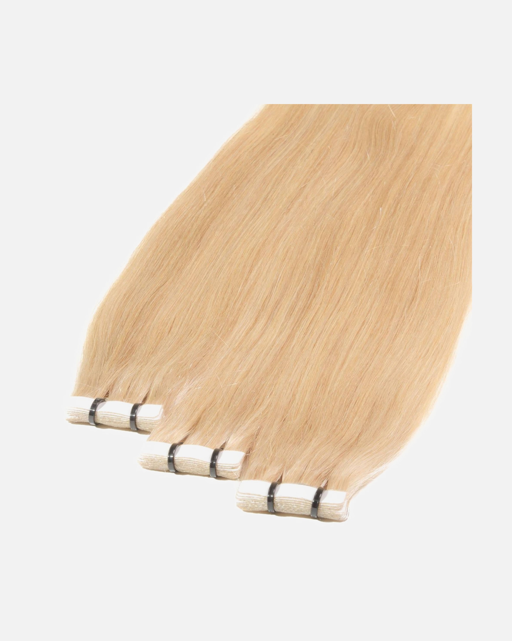 Extensions für Weiblich hair2heart Tape Extensions Premium Echthaar #9/0 lichtblond 60cm