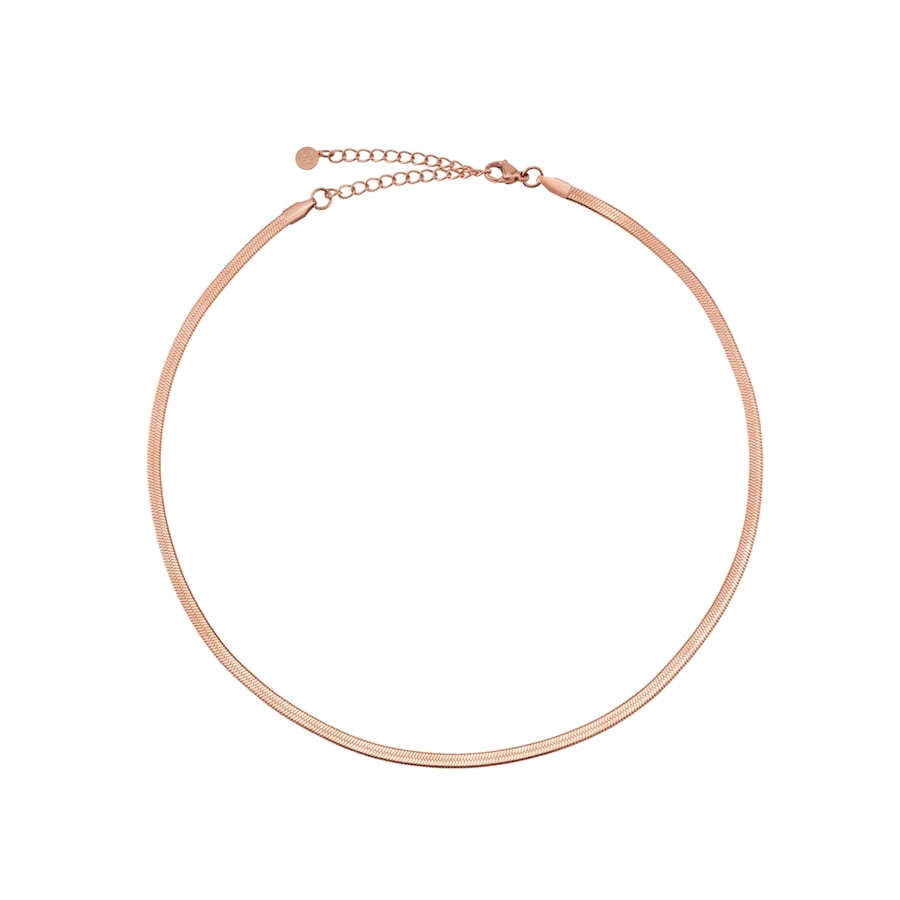 GOOD.designs Kette ohne Anhänger mit Karabinerverschluss Rose Damen