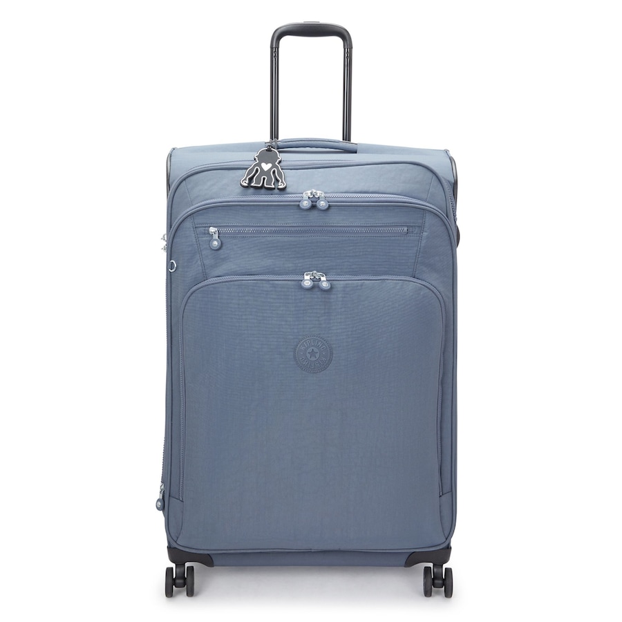 Kipling Basic New Youri Spin 4 Rollen Trolley L 76 cm mit Dehnfalte blue stone Grau Herren