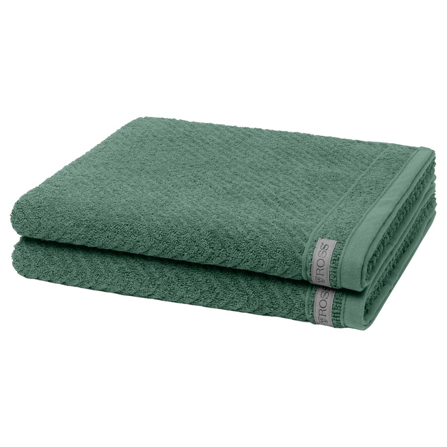 ROSS Smart 2er Set Duschtuch Kiefer Petrol