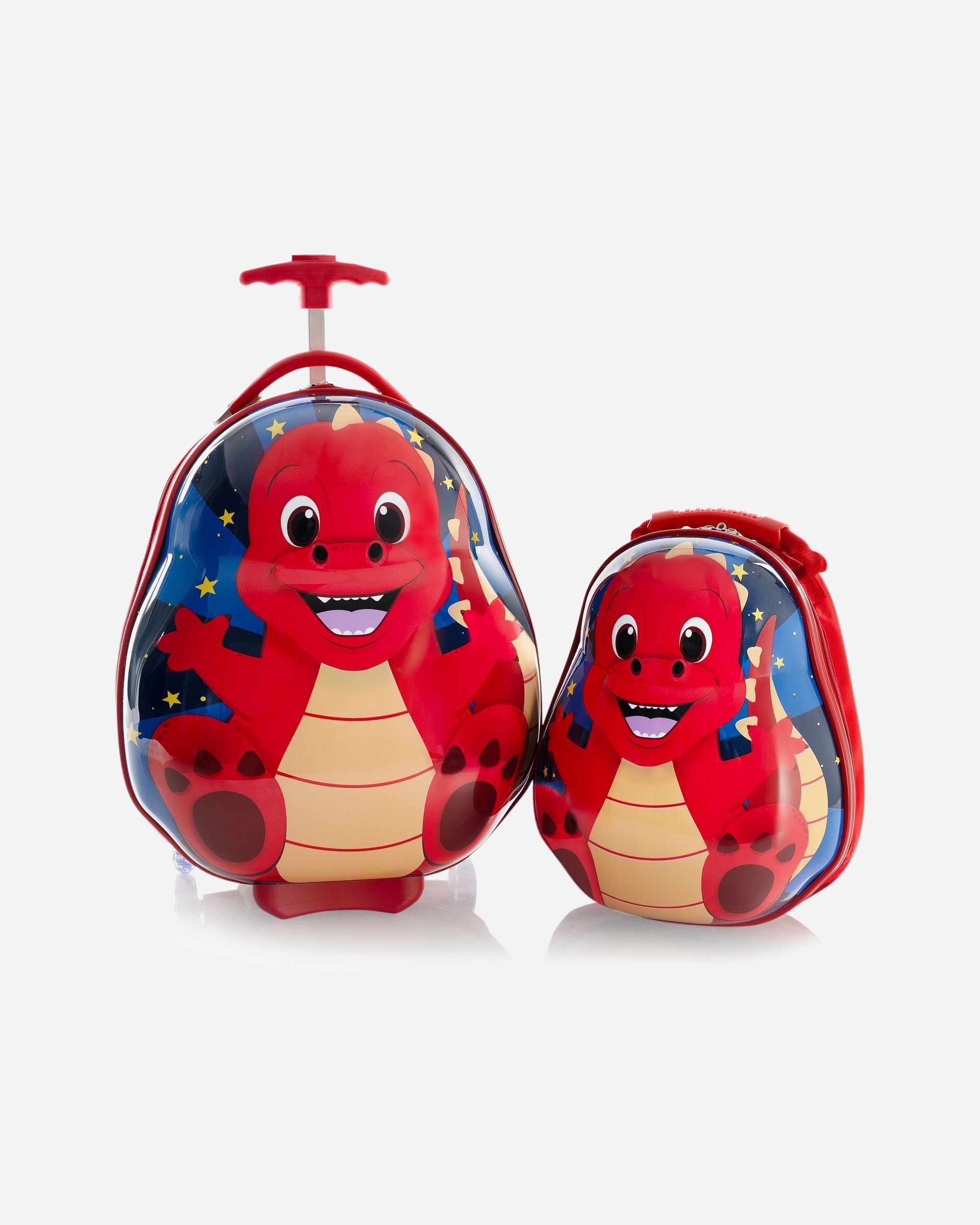 Koffer für Unisex Heys Kids Kindertrolley Set 2 tlg. dinosaur