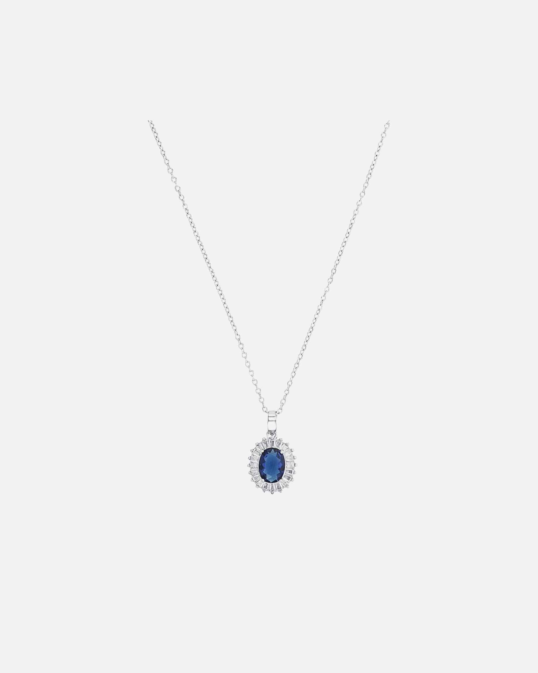 Halskette für Weiblich amor Kette mit Anhänger Blau