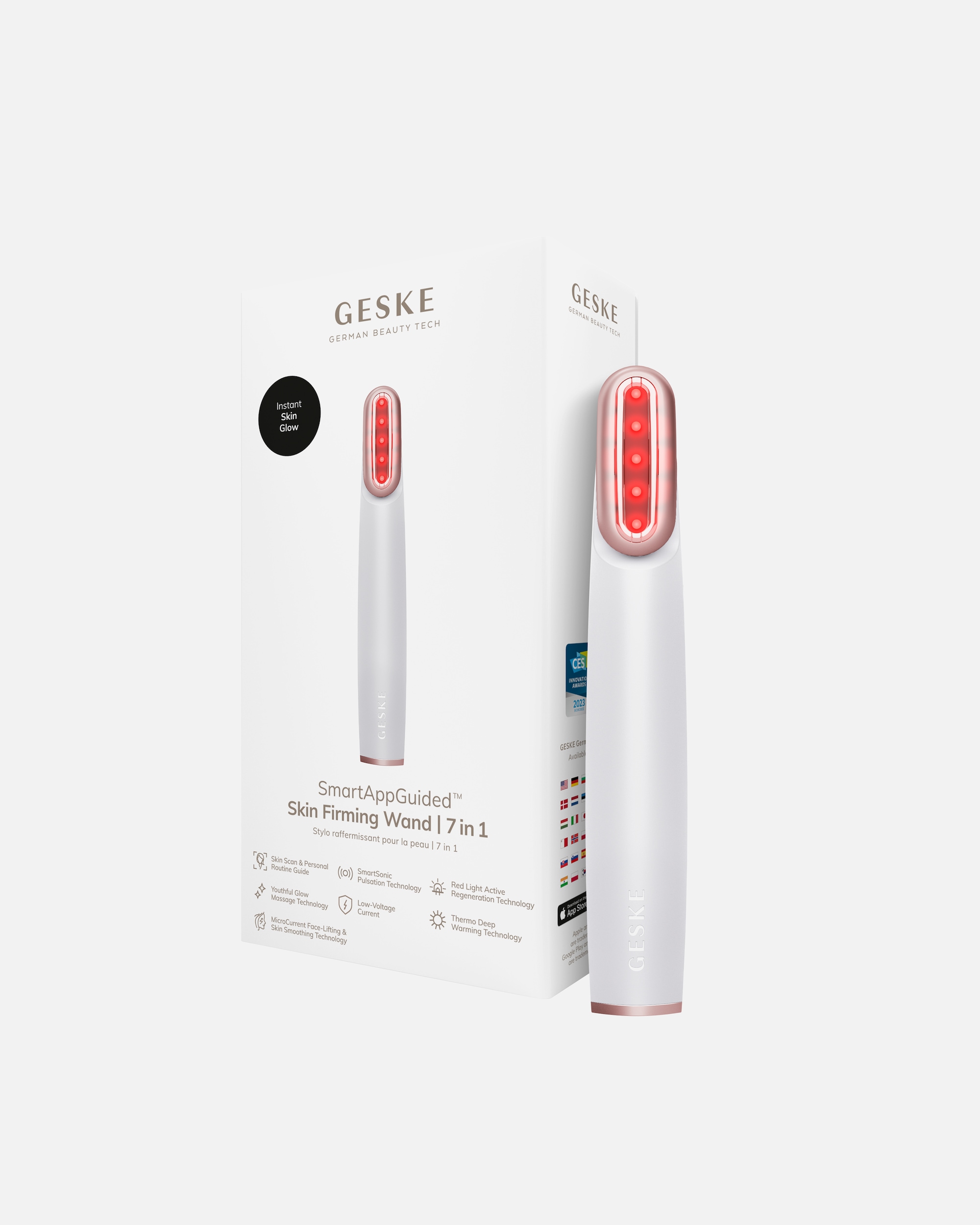 Multifunktionsgerät für Unisex GESKE GESKE Skin Firming Wand | 7 in 1 | Anti-Aging | Mikrostrom Facelift Starlight