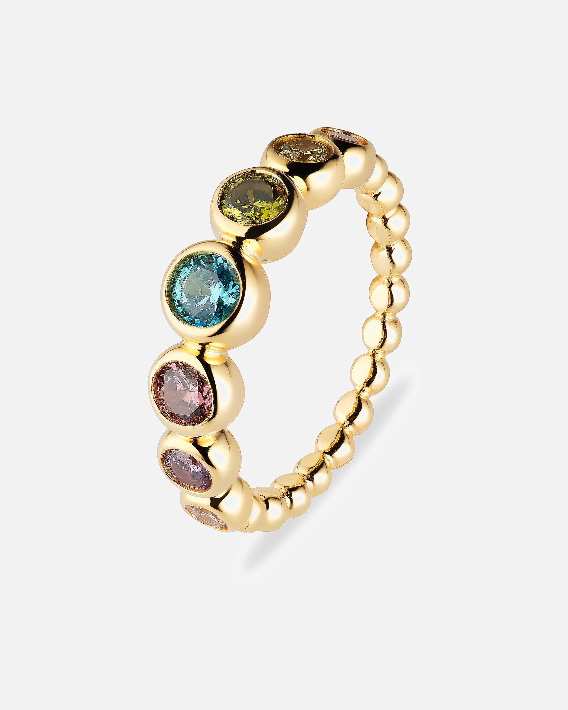 Ring für Weiblich Jette Damenring 925er Silber, recycelt 61