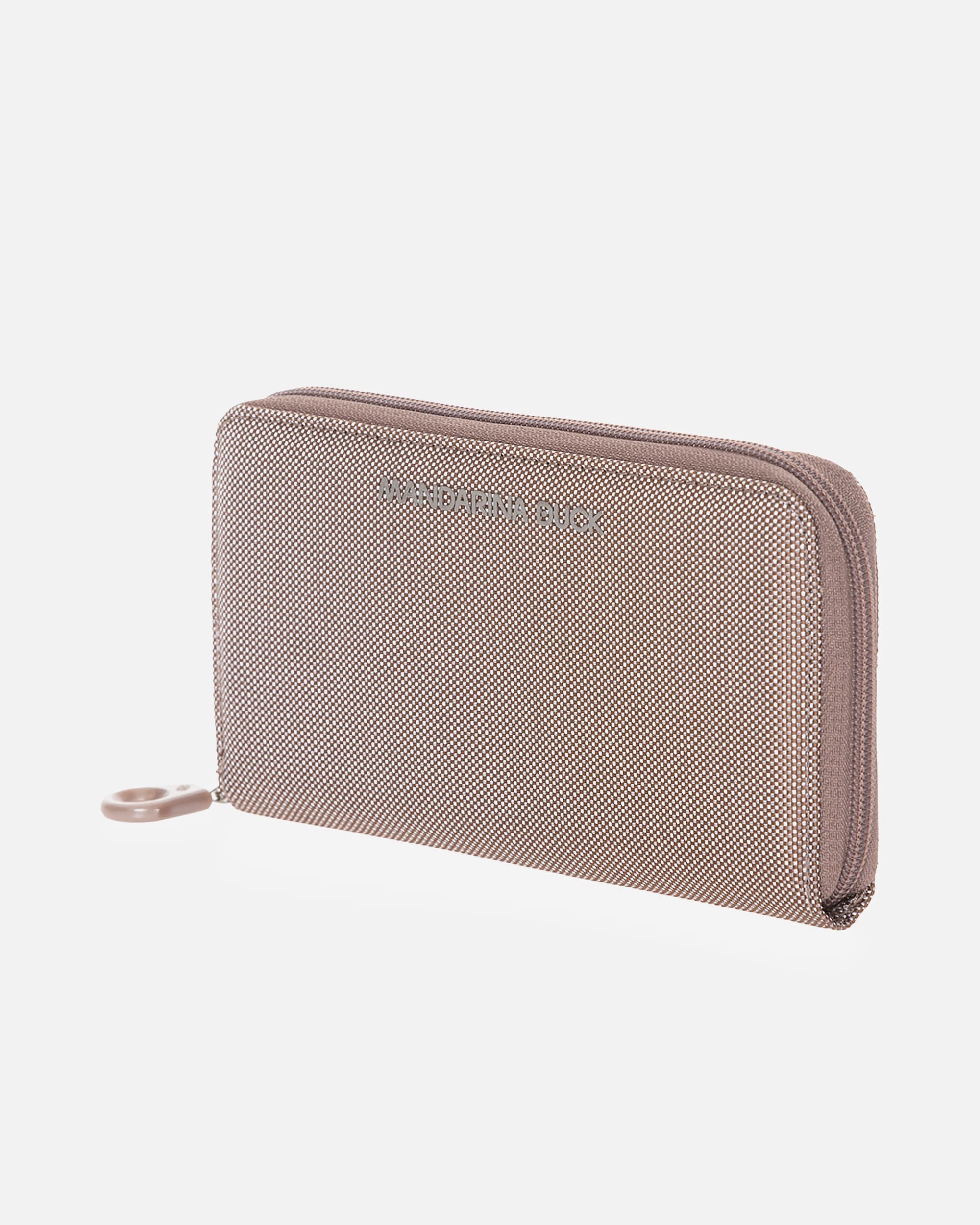 Portemonnaie für Weiblich Mandarina Duck Geldbörse MD20 QMPN1 Taupe