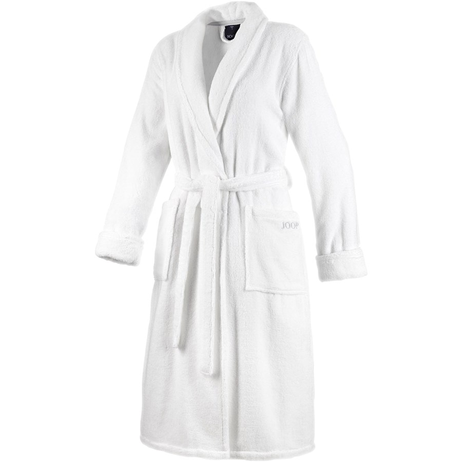 JOOP! Bademantel mit Schalkragen Weiß Größe 40 / 42 Weiss Damen