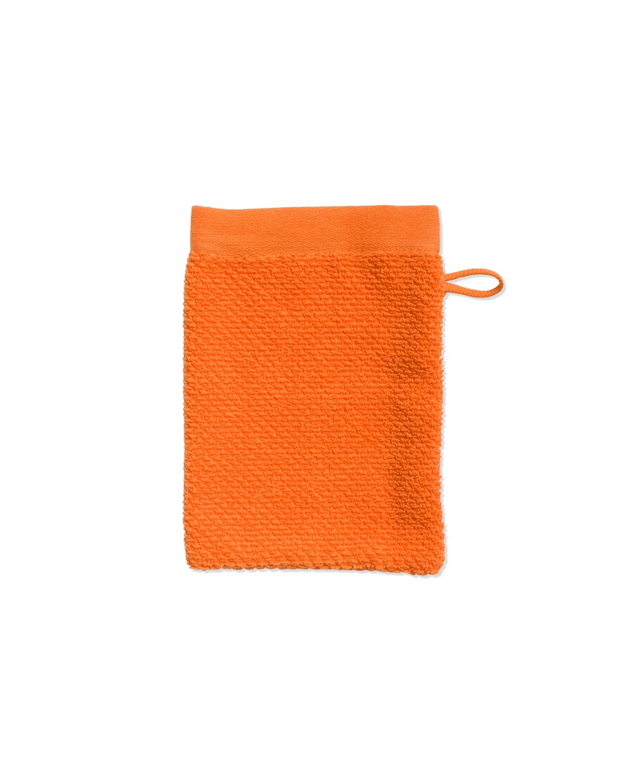 Möve Waschhandschuh BLISS orange