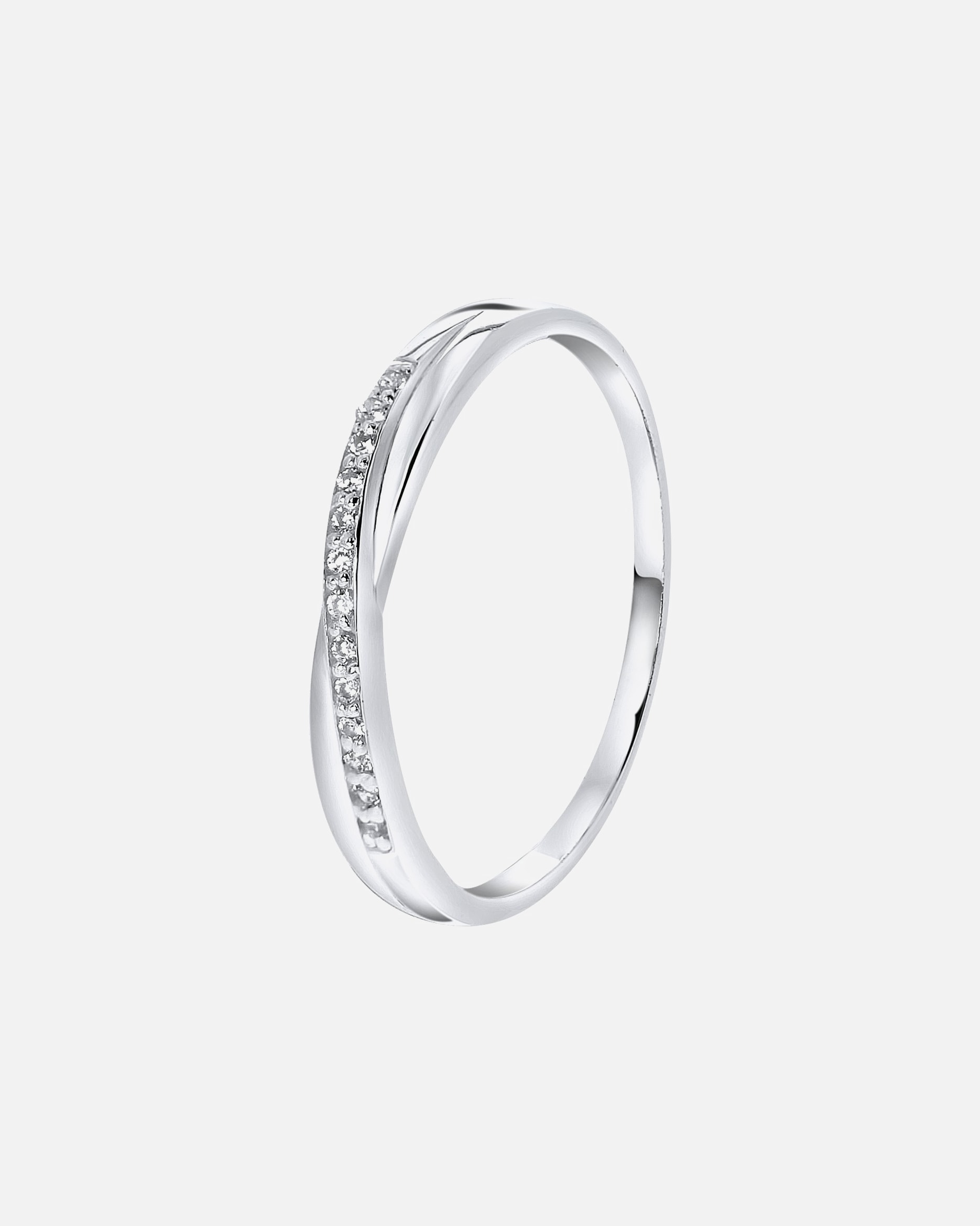 Ring für Weiblich Lucardi Ringe 925 Silber - silbern 57mm