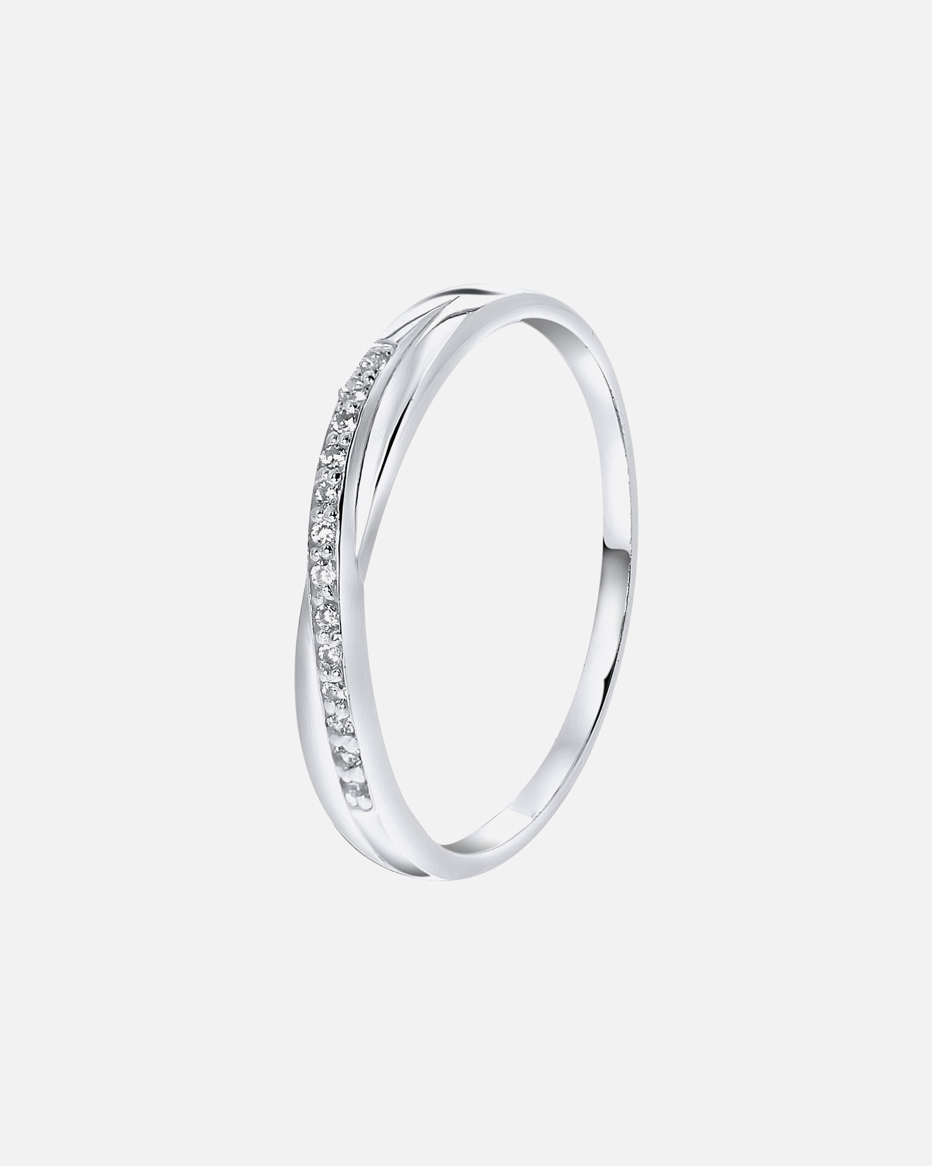 Ring für Weiblich Lucardi Ringe 925 Silber - silbern 58mm