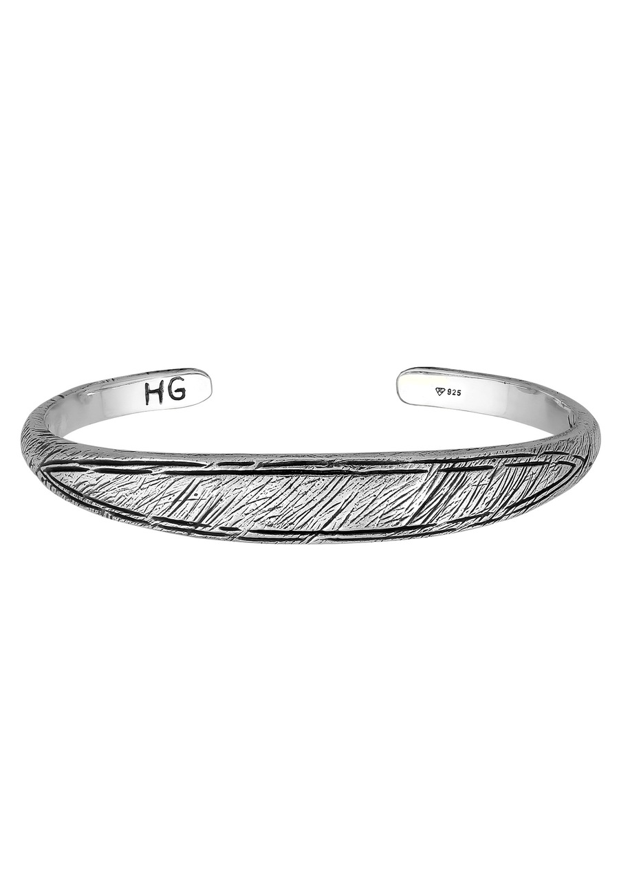 Haze & Glory Herren Armreif - Risk 925 Silber 18