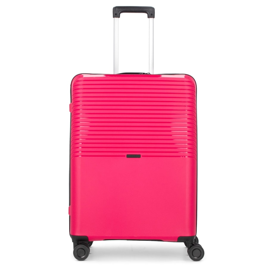 d & n Travel Line 4000 4-Rollen Trolley 66 cm pink Rot Herren