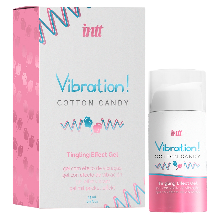 intt Stimulationsgel Vibration! Cotton Candy Einheitsgröße 015 l