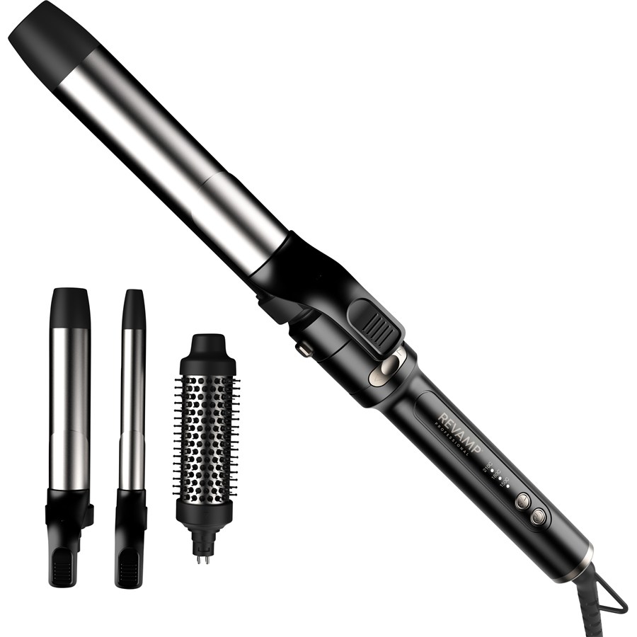 Revamp Multi Style Revolve 3-in-1 Rotating Hair Styler CL-3500-EU Schwarz Damen