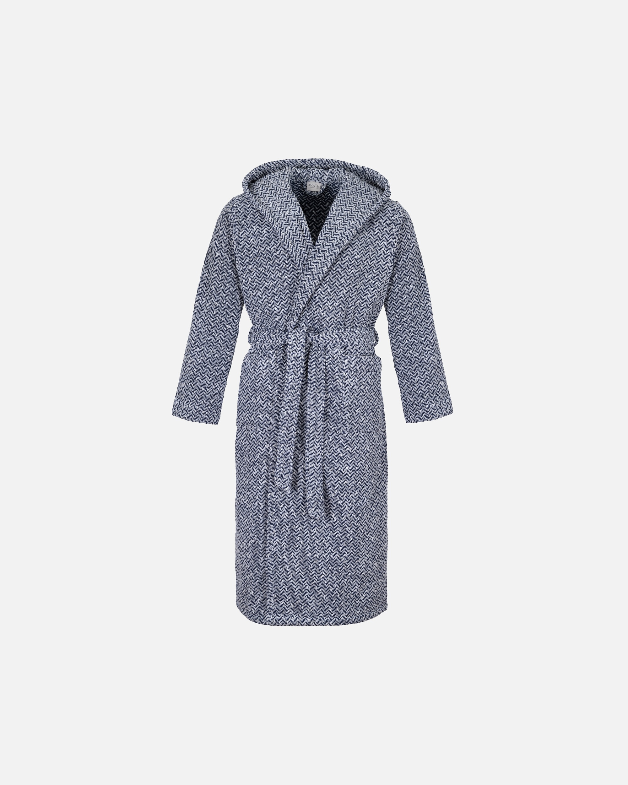 Bademantel für Unisex Möve Bademantel mit Kapuze Brooklyn L