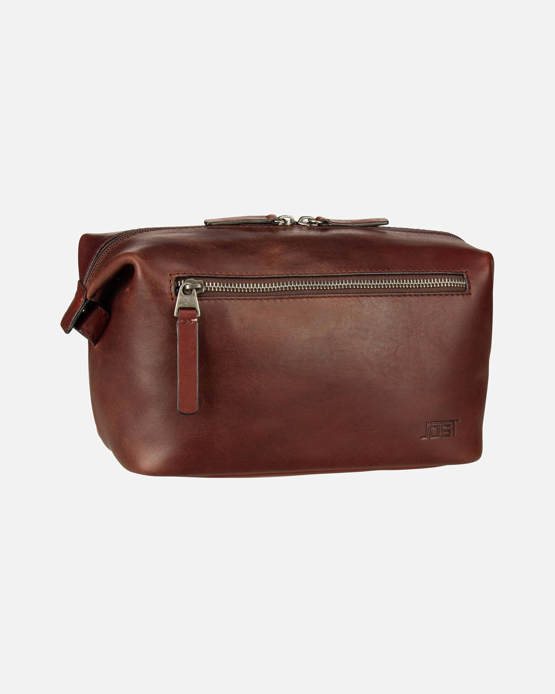 Kulturtasche für Unisex Jost Kulturbeutel Lund Travel Braun