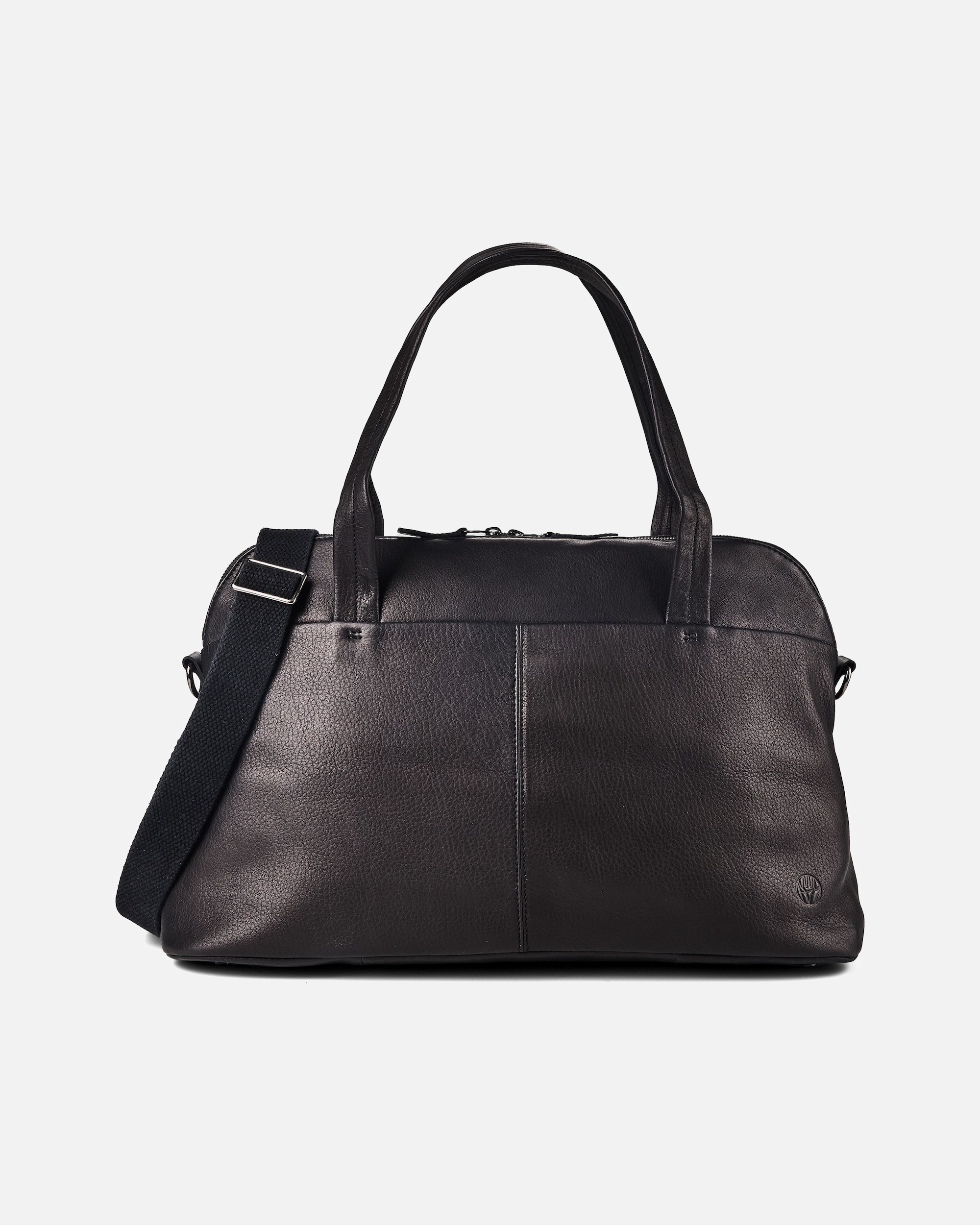 Tasche für Männlich Harold's Scraper Weekender Reisetasche Leder 51 cm schwarz