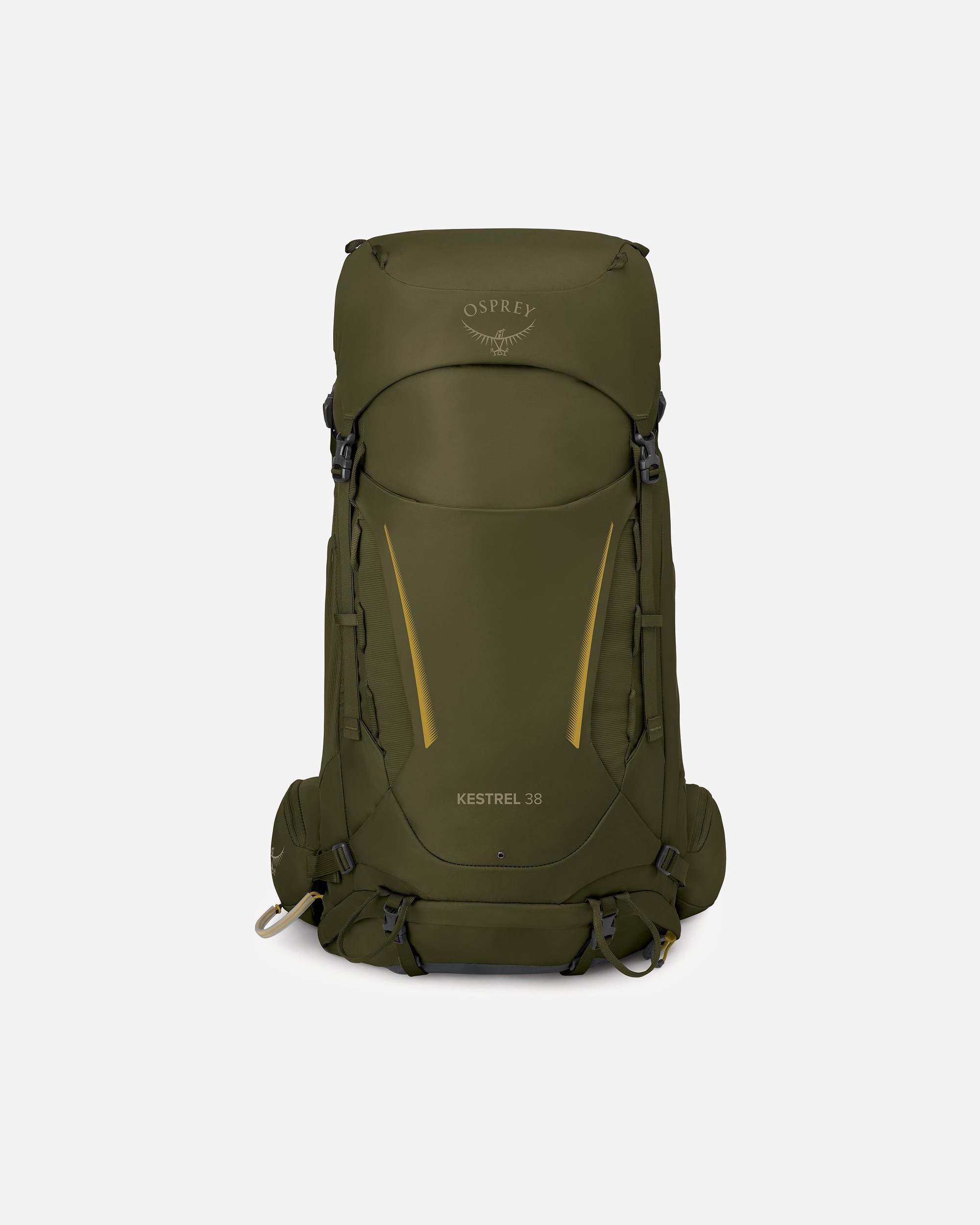 Rucksack für Männlich Osprey Kestrel Wanderrucksack moss green