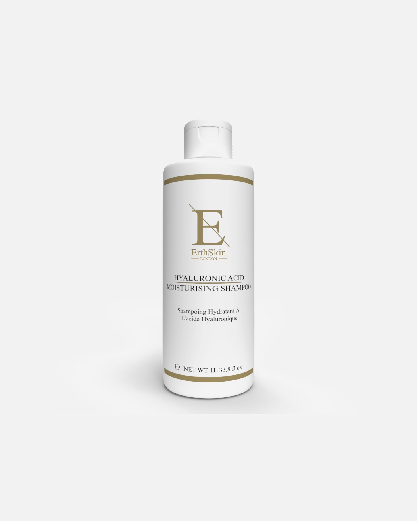 Shampoo für Weiblich ErthSkin London Hyaluronsäure Feuchtigkeitsshampoo 1L