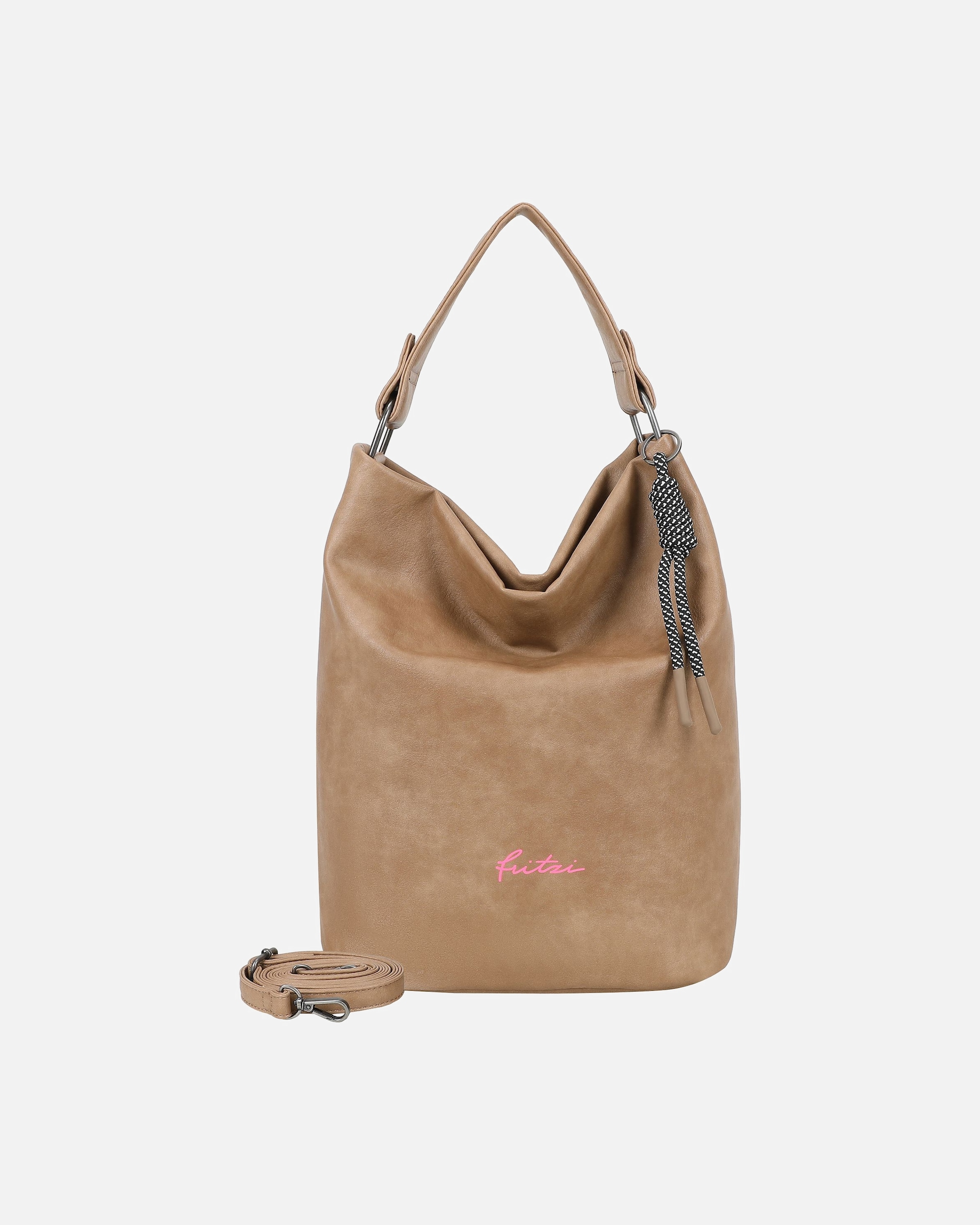 Tasche für Weiblich Fritzi aus Preußen Lou Beuteltasche taupe